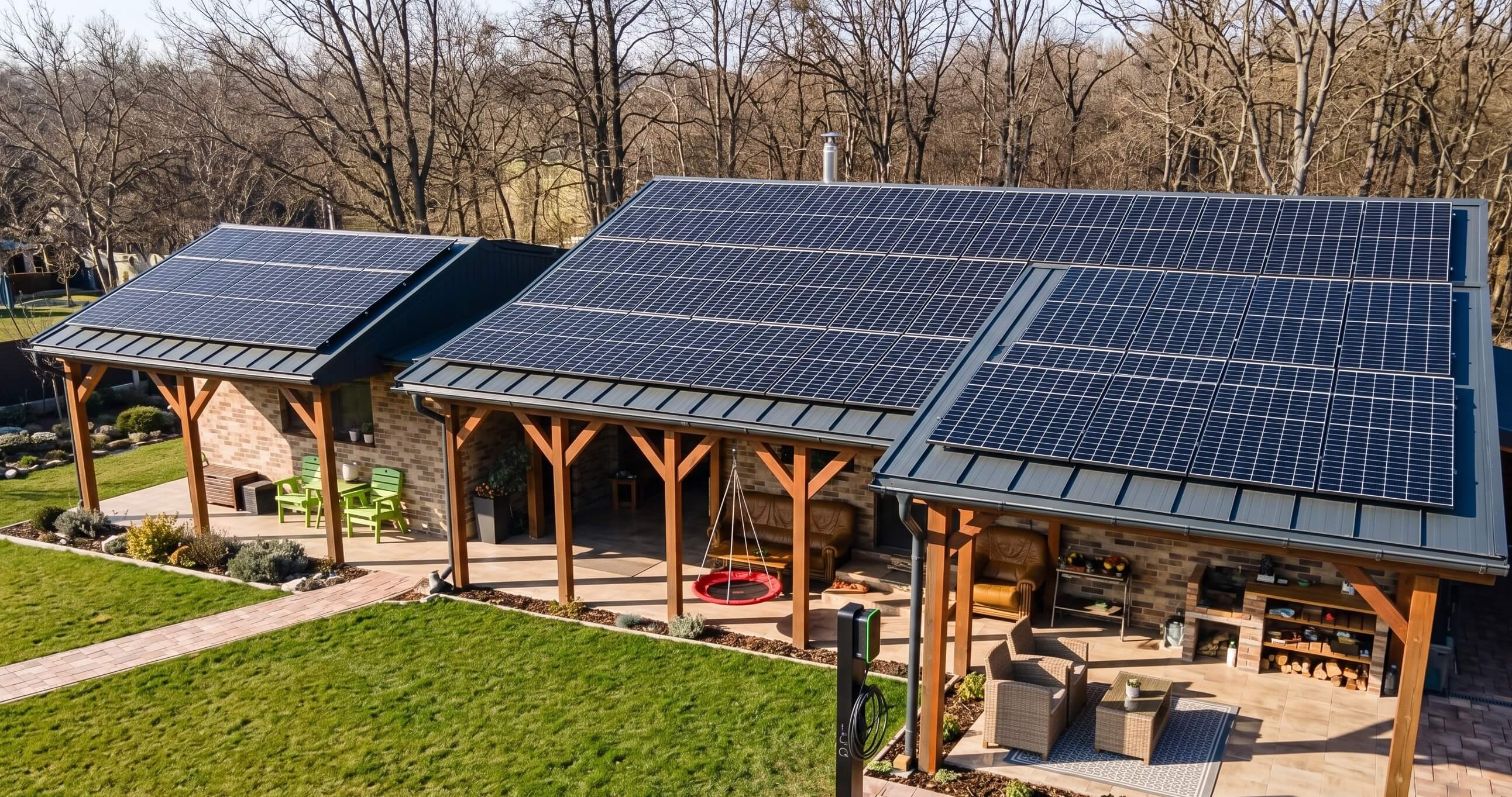 Wallbox prepojený s meničom fotovoltiky - inštalácia Voltarea s riadením záťaže